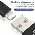 5-Pack: Heavy Duty Braided iPhone Lightning USB Cable Charger Cords by DailySale