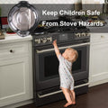 5-Pack: Kitchen Gas Electric Stove Knob Safety Covers by DailySale