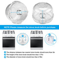 5-Pack: Kitchen Gas Electric Stove Knob Safety Covers by DailySale