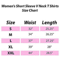 5-Pack: Ladies Ultra Soft Cotton Blend Basic V-Neck Short Sleeve Shirts by DailySale