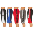 5-Pack: Men's Active Athletic Assorted Performance Shorts by DailySale