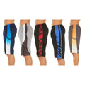 5-Pack: Men's Active Athletic Assorted Performance Shorts by DailySale