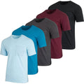 5-Pack: Men's Cotton Crew Neck Pocket T-Shirts by DailySale