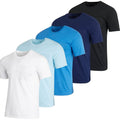 5-Pack: Men's Cotton Crew Neck Pocket T-Shirts by DailySale