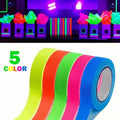 5-Pack: Neon Fluorescent Tape Set by DailySale