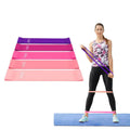 5-Pack: Precision Workout Yoga Fitness Exercise Bands Loops by DailySale