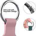 5-Pack: Silicone Airtag Holder with Anti-Lost Keychain by DailySale