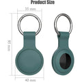5-Pack: Silicone Airtag Holder with Anti-Lost Keychain by DailySale