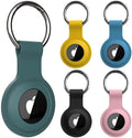 5-Pack: Silicone Airtag Holder with Anti-Lost Keychain by DailySale