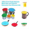 5-Pack: Silicone Food Lids Set by DailySale