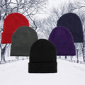 5-Pack: Thermal Windproof Winter Beanie Hat by DailySale