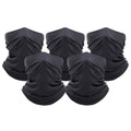 5-Pack: Unisex Moisture Wicking Gaiter Face Neck Scarf Bandanna by DailySale
