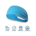 5-Pack: Unisex Sports Fitness Headband and Sweatband by DailySale
