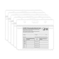 5-Pack: Waterproof Clear Sleeve CDC Vaccination Card Immunization Record Holder by DailySale
