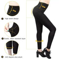 5-Pack: Women’s Fleece Lined High Waist Leggings by DailySale