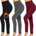 5-Pack: Women’s Fleece Lined High Waist Leggings by DailySale