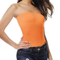 5-Pack: Women's Seamless Long Length Bandeau Bra Tops Tube Tops by DailySale