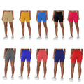5-Pack: Women's Solid Slim Fit Comfy Stretchy Elastic Waistband Biker Shorts by DailySale