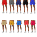 5-Pack: Women's Solid Slim Fit Comfy Stretchy Elastic Waistband Biker Shorts by DailySale