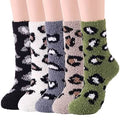 5-Pair: Womens Fuzzy Socks Winter Slipper Socks by DailySale