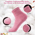 5-Pair: Women's Winter Socks Gift Box Free Size Thick Wool Soft Warm Casual Socks by DailySale
