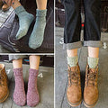 5-Pair: Women's Winter Socks Gift Box Free Size Thick Wool Soft Warm Casual Socks by DailySale