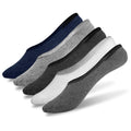 5-Pairs: Breathable No Show Boat Socks Non-Slip by DailySale