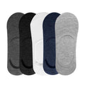 5-Pairs: Breathable No Show Boat Socks Non-Slip by DailySale