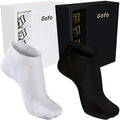 5-Pairs: No Show Bamboo Socks for Men by DailySale