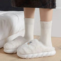 5-Pairs: Thick Thermal Mixed Color Mid Tube Socks by DailySale