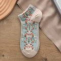 5-Pairs: Vintage Court Style Short Socks by DailySale