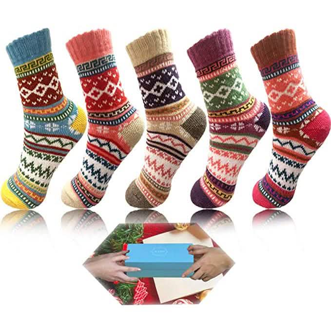 5-Pairs: Women's Winter Socks by DailySale