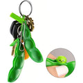 5-Piece: Edamame Keychain Squeeze Toy by DailySale