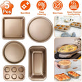 5-Piece: Nonstick Bakeware Set by DailySale
