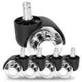 5-Piece: Office Chair Wheels Replacement by DailySale