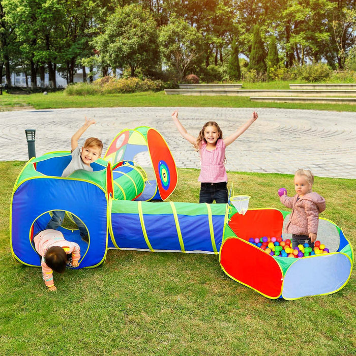 5-Piece: Pop Up Playhouse Kids Ball Pit Tents by DailySale