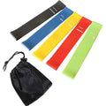 5-Piece Set: Resistance Loop Exercise Bands by DailySale