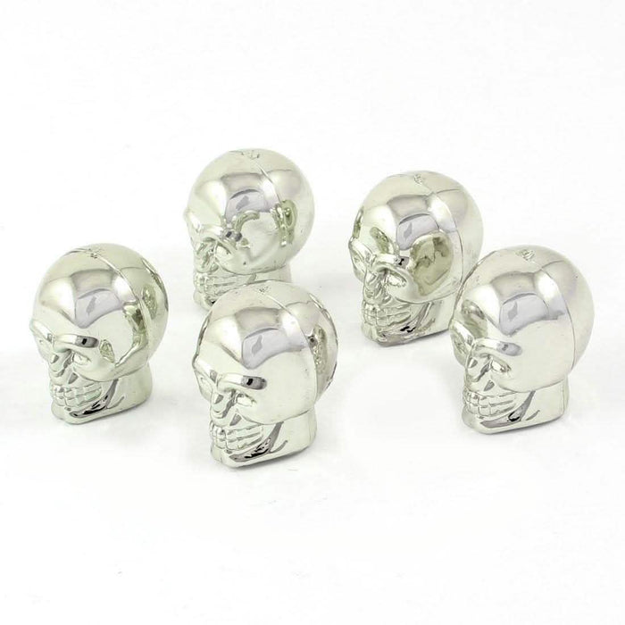 5-Piece Set: Skull Bike Valve Covers by DailySale
