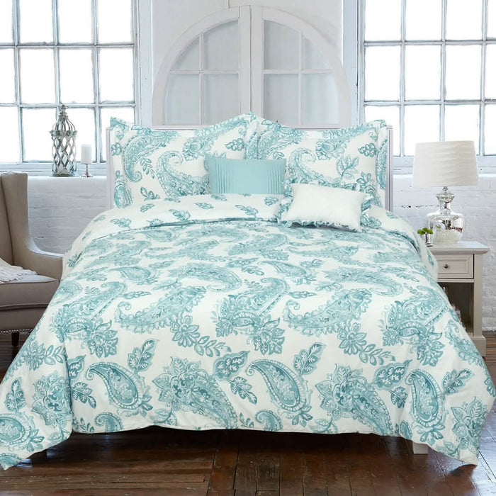 5-Piece Set: Sloane Street Aruba Paisley Comforter Set by DailySale