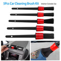 5-Pieces: Car Detailing Brush Set by DailySale