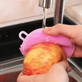5-Pieces: Kitchen Cleaning Silicone Scrubber by DailySale