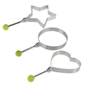 5-Pieces Set: Fried Egg Mold Pancake Rings Shaped by DailySale