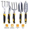 5-Pieces Set: Heavy Duty Garden Tool Set with Non-Slip Handle by DailySale