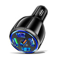 5 Port USB Fast Car Charger with LED Display by DailySale