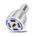 5 Port USB Fast Car Charger with LED Display by DailySale