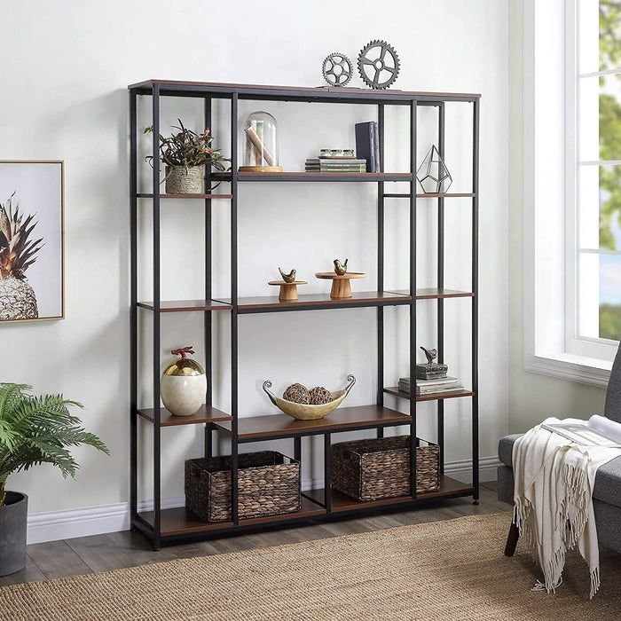 5-Tier Bookcase Bedroom Tall Bookshelf by DailySale