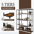 5-Tier Bookcase Bedroom Tall Bookshelf by DailySale