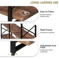 5-Tier Bookcase Industrial Bookshelf by DailySale