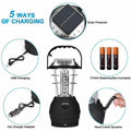 5 Way Charging 36 LED Solar Lantern Camping Light by DailySale