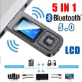 5.0 Bluetooth Wireless Audio Transmitter Receiver by DailySale